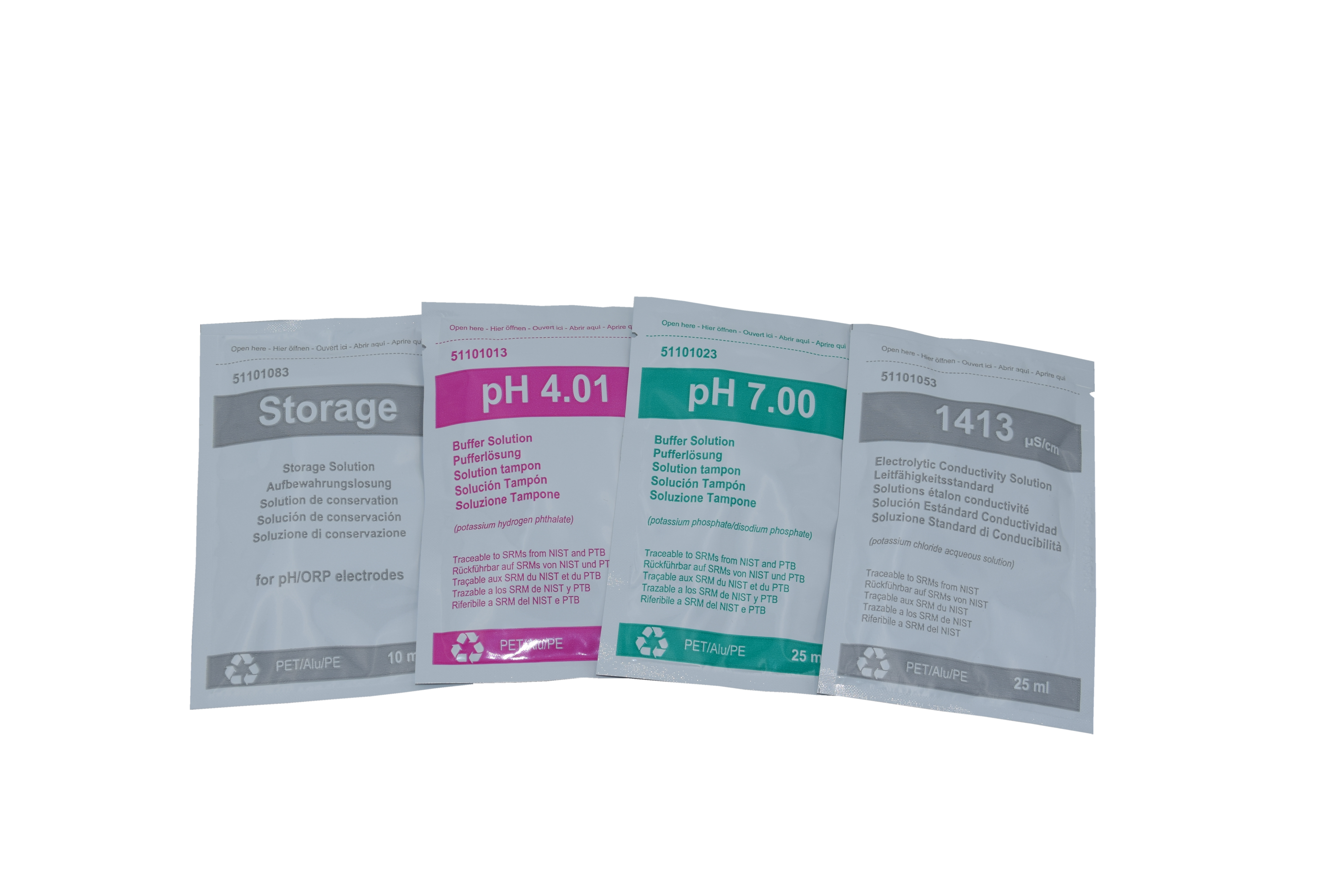 XS COND 5 Tester Kit Lösungen 4 Stk.