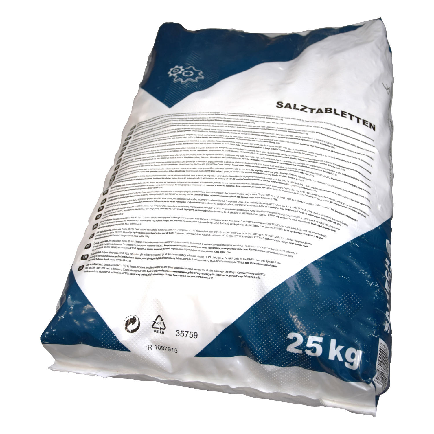 Salztabletten (25kg), EN 973 A