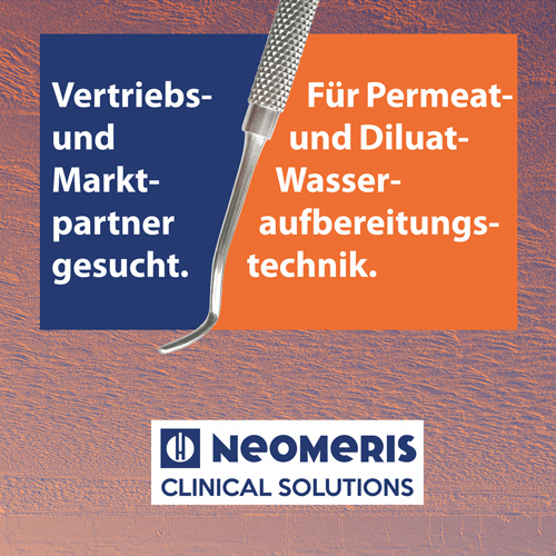 Vertriebs- und Marktpartner für Permeat- und Diluat-Wasseraufbereitungstechnik gesucht