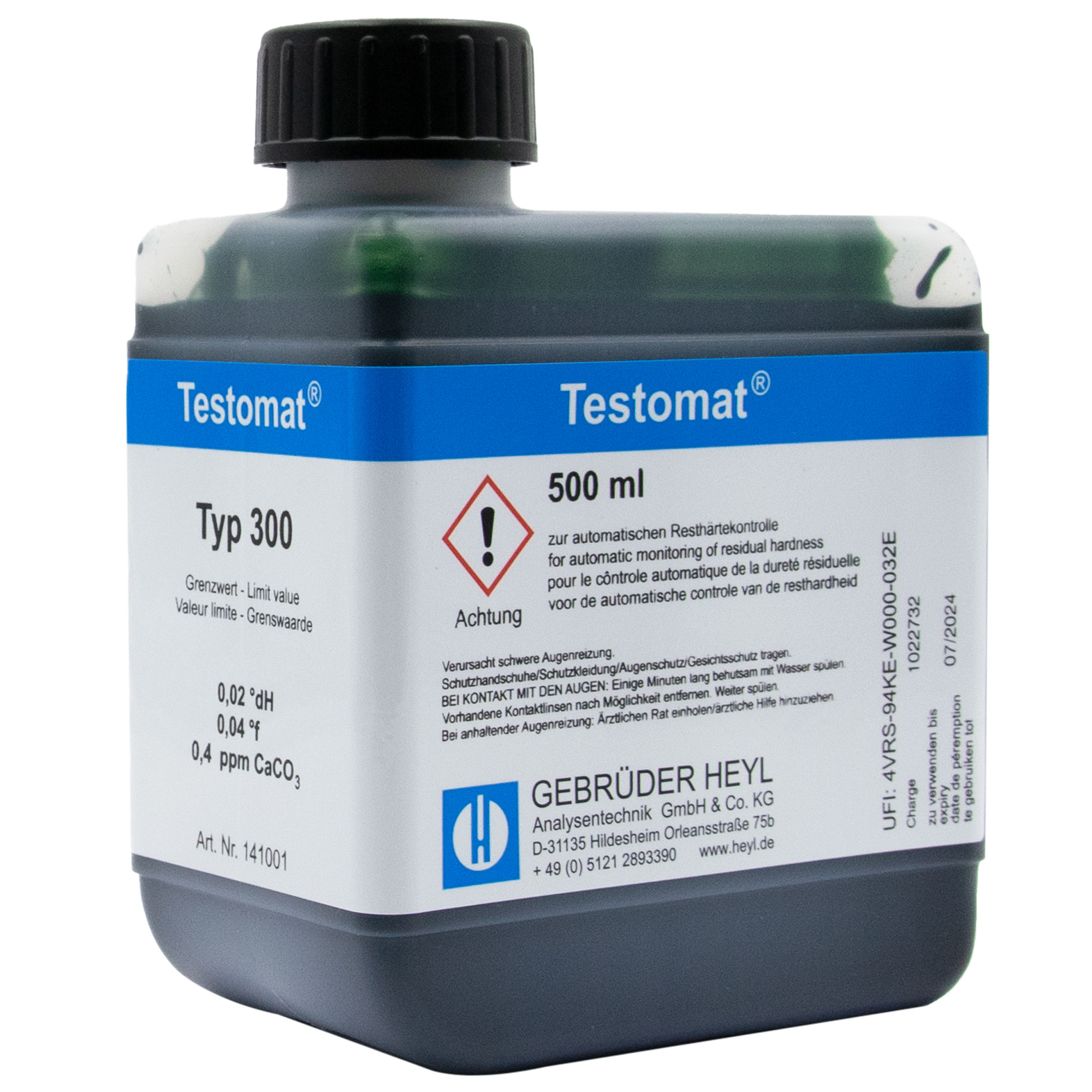 Testomat® 808 Indikator 300, Originalverpackung, präziser Indikator für Wasserqualität
