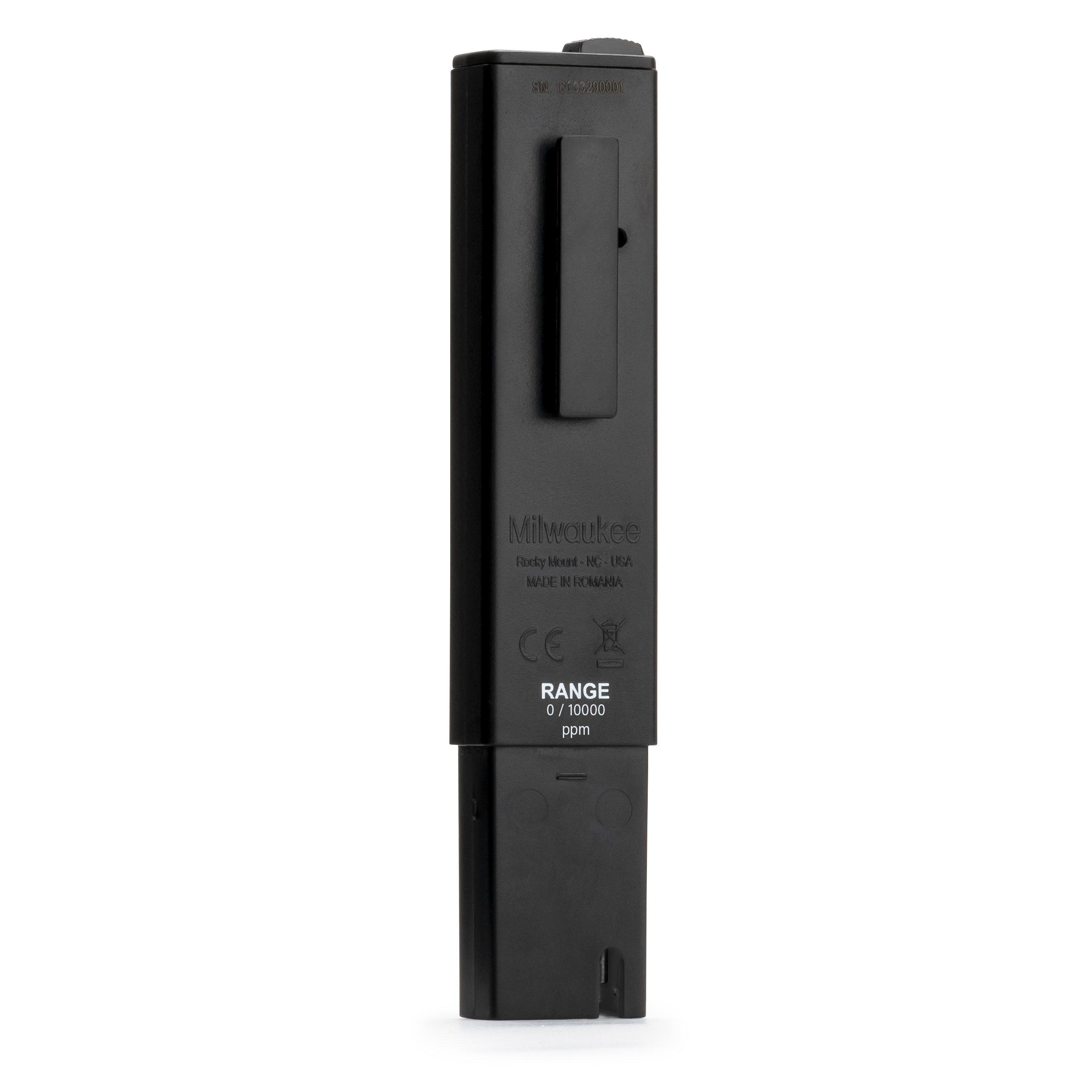 Milwaukee CD610 TDS Tester hoher Bereich für gelöste Feststoffe, ergonomisches Rückendesign, Schutzkappe ab