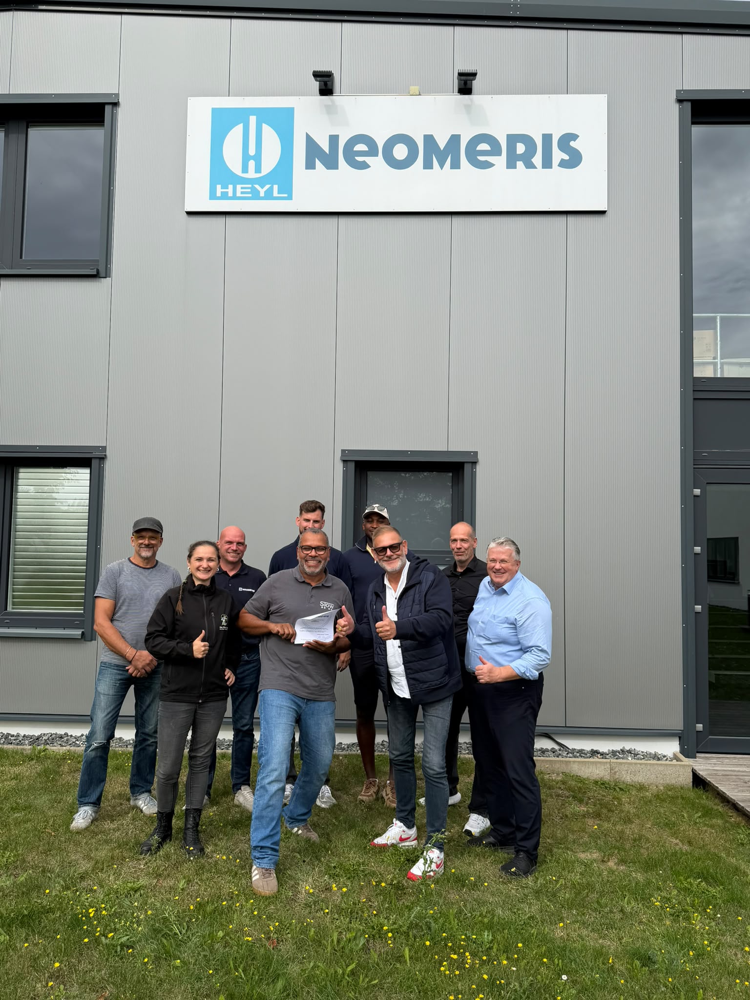Begrüßung unseres neuen Servicepartners STOW am 11.09.2026