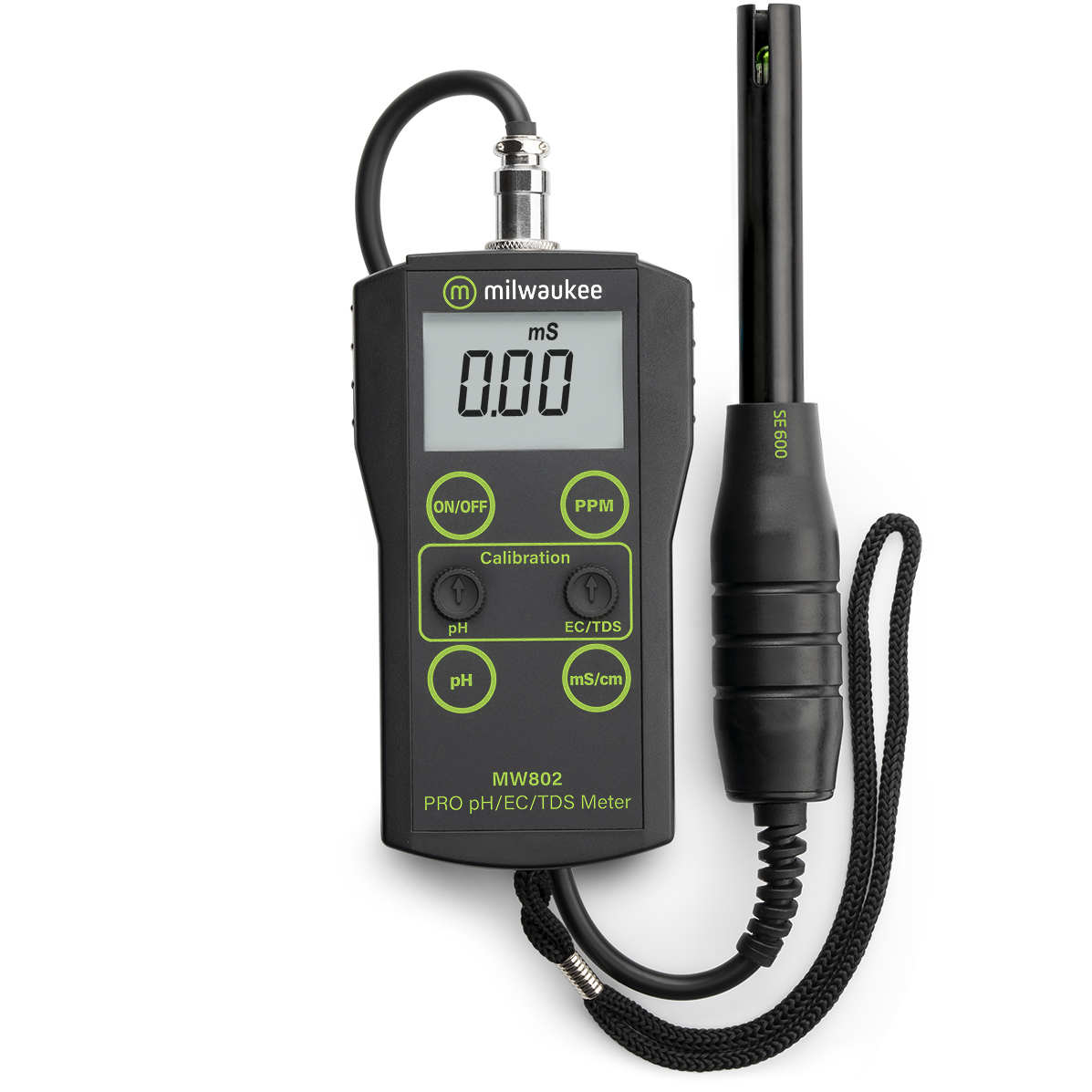 Anzeige von TDS-Werten (ppm) auf dem LCD-Display
