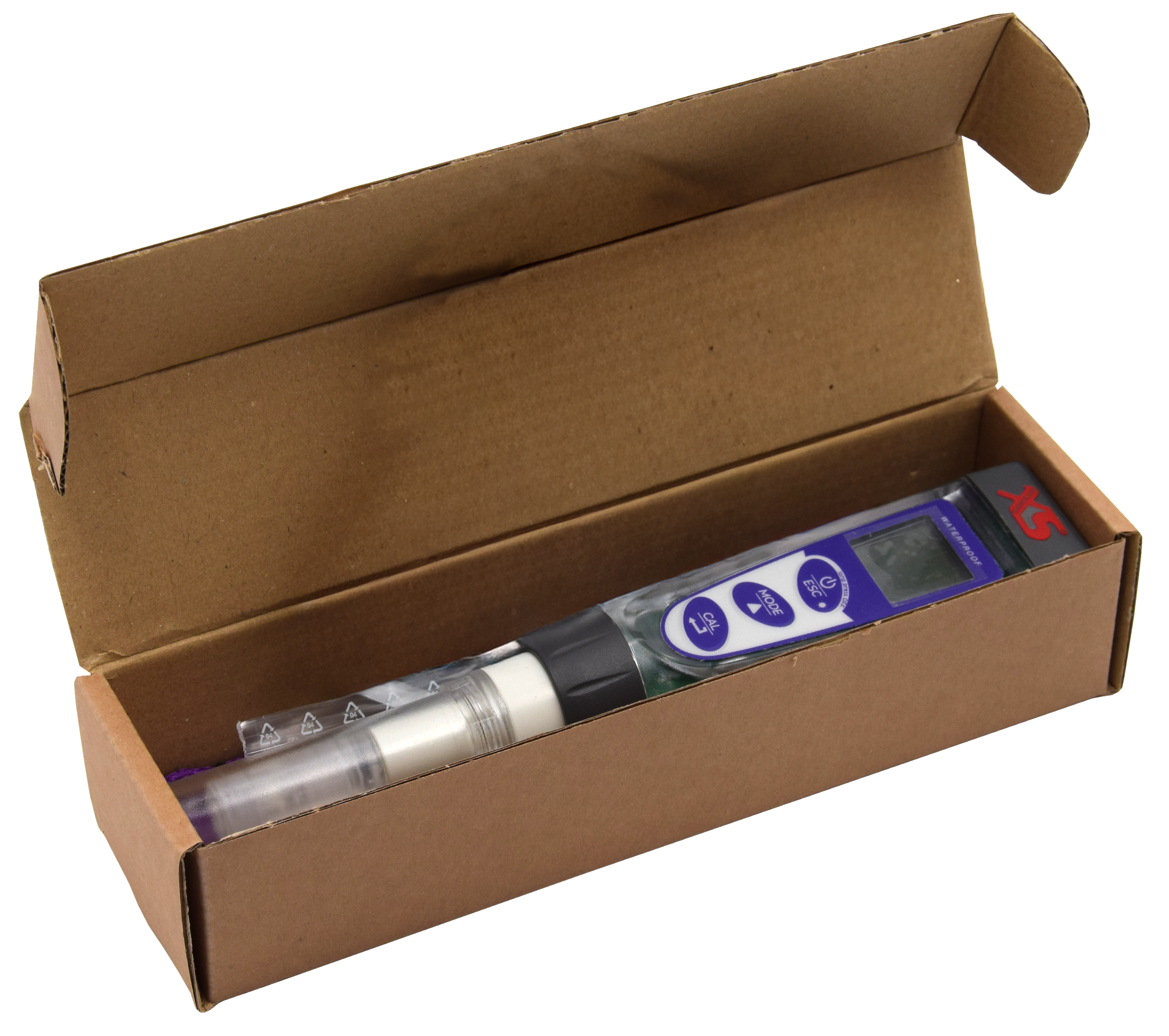 XS COND 5 ECO PACK, Tester in Verpackung  und Flüssigkeiten