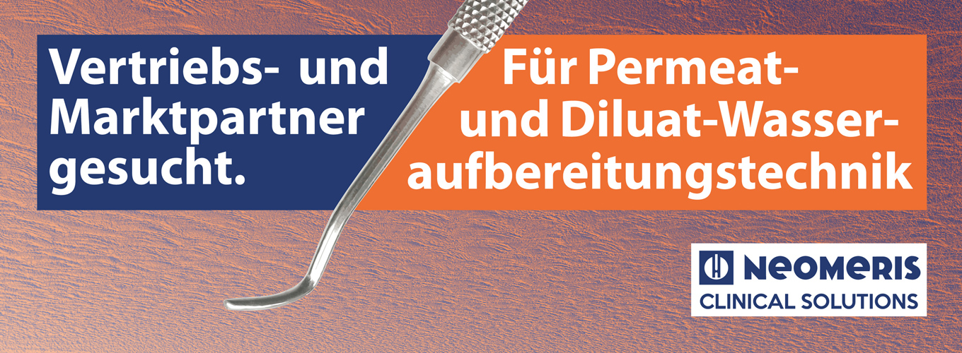 Vertriebs- und Marktpartner für Permeat- und Diluat-Wasseraufbereitungstechnik gesucht