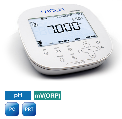 Horiba LAQUA PH2000, Tischmessgerät mit Display, kompaktes Laborgerät für pH-Messung