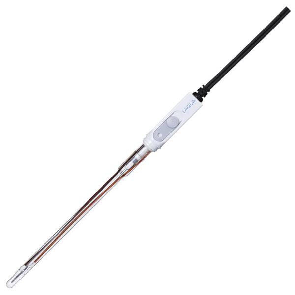 Horiba 9480-10C Glaskörper, nachfüllbare Long ToupH pH-Elektrode. 8 x 283mm Horiba 9480-10C Long ToupH pH-Elektrode mit Glaskörper, BNC-Stecker, 283 mm lang, nachfüllbar, ideal für die Untersuchung von Proben in großen Behältern und langen Reagenzgläsern